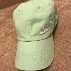 Nike hat- seafoam green adjustable